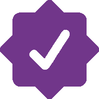 Verified_Purple_Simplified emote for Discord