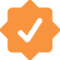 Verified_Orange_Simplified emote for Discord