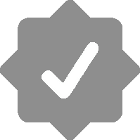 Verified_Grey_Simplified emote for Discord