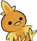 TorchicPlush emote for Discord