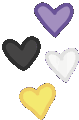 NonBianaryHearts emote for Discord