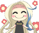 HappyFlowers emote for Discord