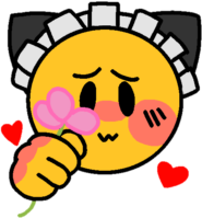 catboyflower emote for Discord