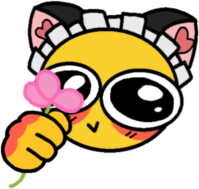 catboyflower emote for Discord
