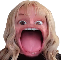 HannahScream2 emote for Discord