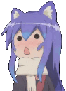 CatgirlTsumikiBlush emote for Discord