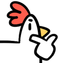 thinking_chicken emote for Discord