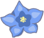 BlueBalloonFlower emote for Discord