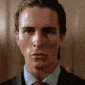 PatrickBatemanStare emote for Discord