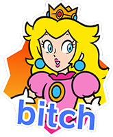 peach_bitch emote for Discord