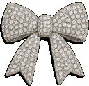 Whitesilverbowgif emote for Discord