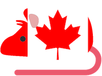 CanadianRat emote for Discord