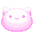 pastelpinkbouncingkitty emote for Discord