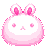 pinkbouncybun emote for Discord