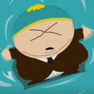 cartman_floating emote for Discord