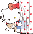 hellokitty_peak emote for Discord