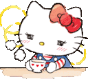 hellokitty_drink emote for Discord