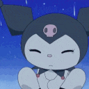 kuromi_sniff emote for Discord