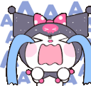 kuromi_cry emote for Discord