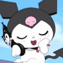 kuromi_call emote for Discord