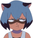 michiru_pout emote for Discord