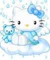 HelloKittyRainCloud emote for Discord