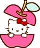 HelloKittyApple emote for Discord
