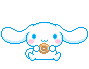 CinnaEatsDonut emote for Discord