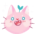 cat_pink emote for Discord
