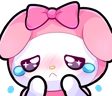 MyMelodyCry emote for Discord