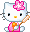 HelloKittyOar emote for Discord