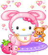 HelloKittyBunny emote for Discord