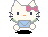 HelloKittyMail emote for Discord