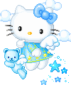 HelloKittyClouds emote for Discord