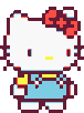 HelloKittyIdle emote for Discord