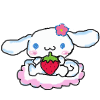CinnamorollStrawberry emote for Discord
