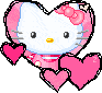 HelloKittyHeart emote for Discord
