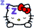 HelloKittySleeping emote for Discord