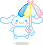 CinnamorollJump emote for Discord