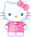 HelloKittySweat emote for Discord