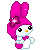 MyMelodySparkles emote for Discord