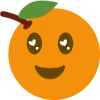 Orange_cute emote for Discord
