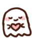 ghost_luv2 emote for Discord