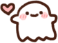 ghost_luv emote for Discord