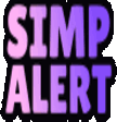 SimpAlert emote for Discord