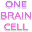 OneBrainCell emote for Discord