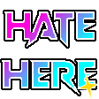 IHateItHere emote for Discord