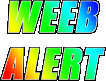 WEEBALERT emote for Discord