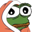 CozyPepeBubzFace emote for Discord