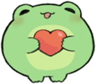 froggy_heart emote for Discord